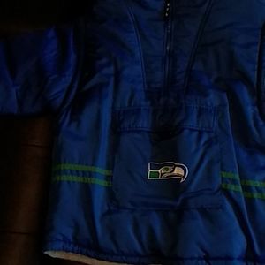 seahawks blue winter coat